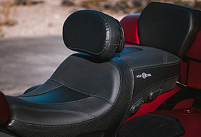 Indian Motorcycle  black seat