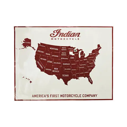 indian motorcycle map