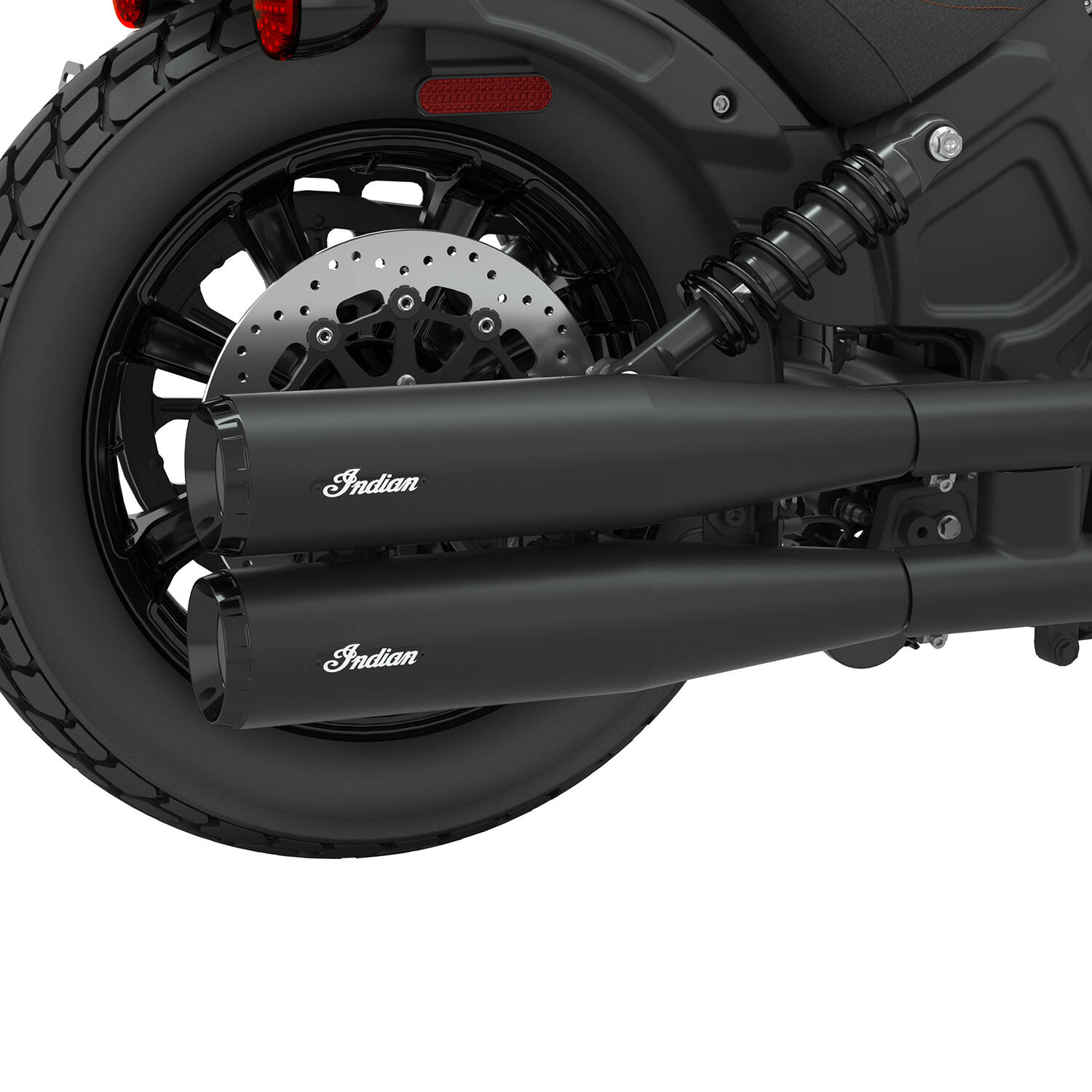 slip on exhaust for indian scout bobber