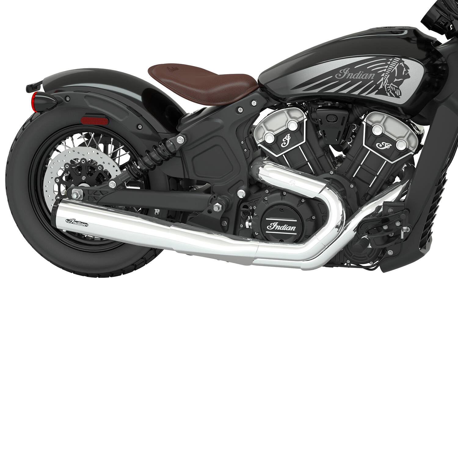 indian scout bobber freedom 2 into 1 exhaust