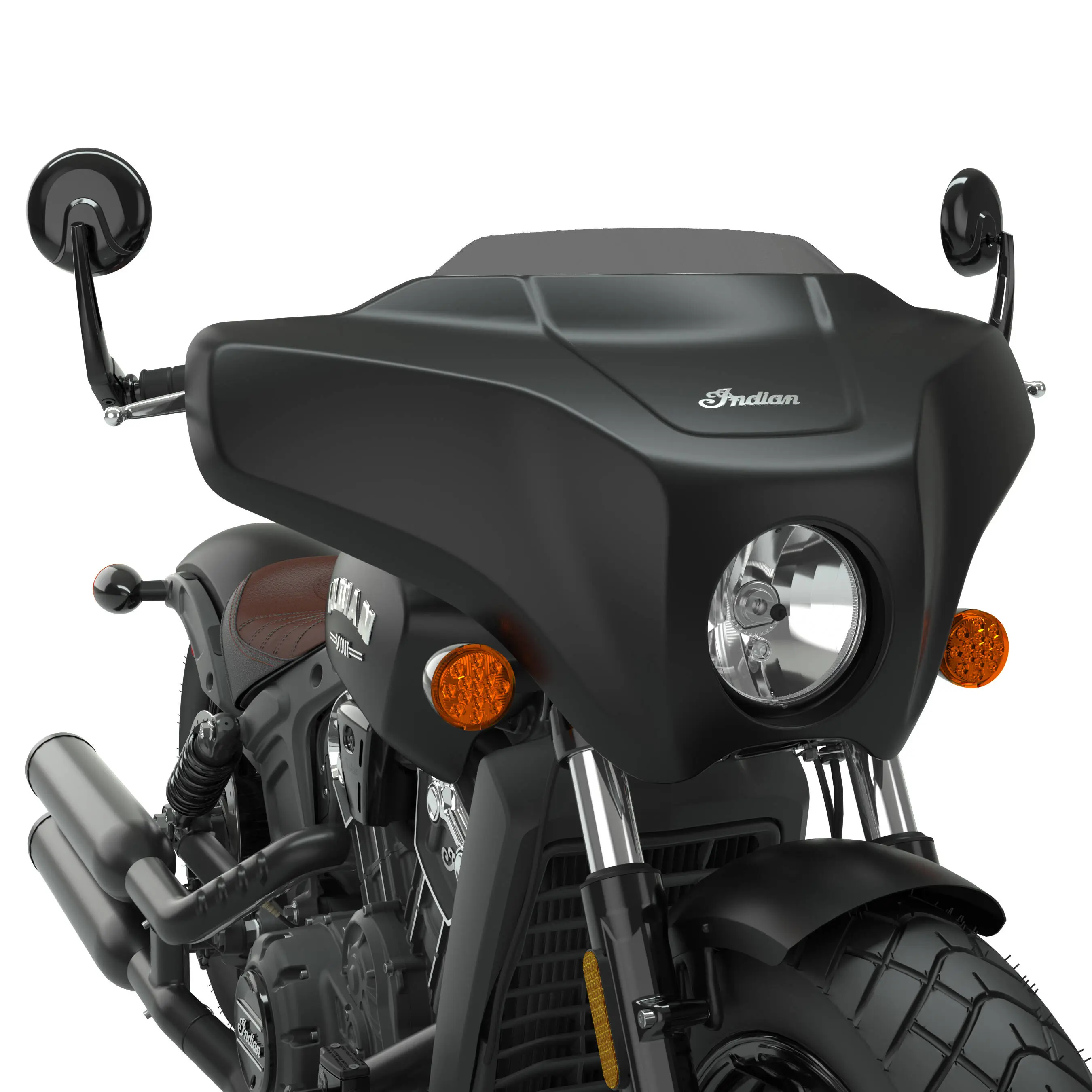 Quick Release Fairing, Thunder Black Smoke Indian Motorcycle