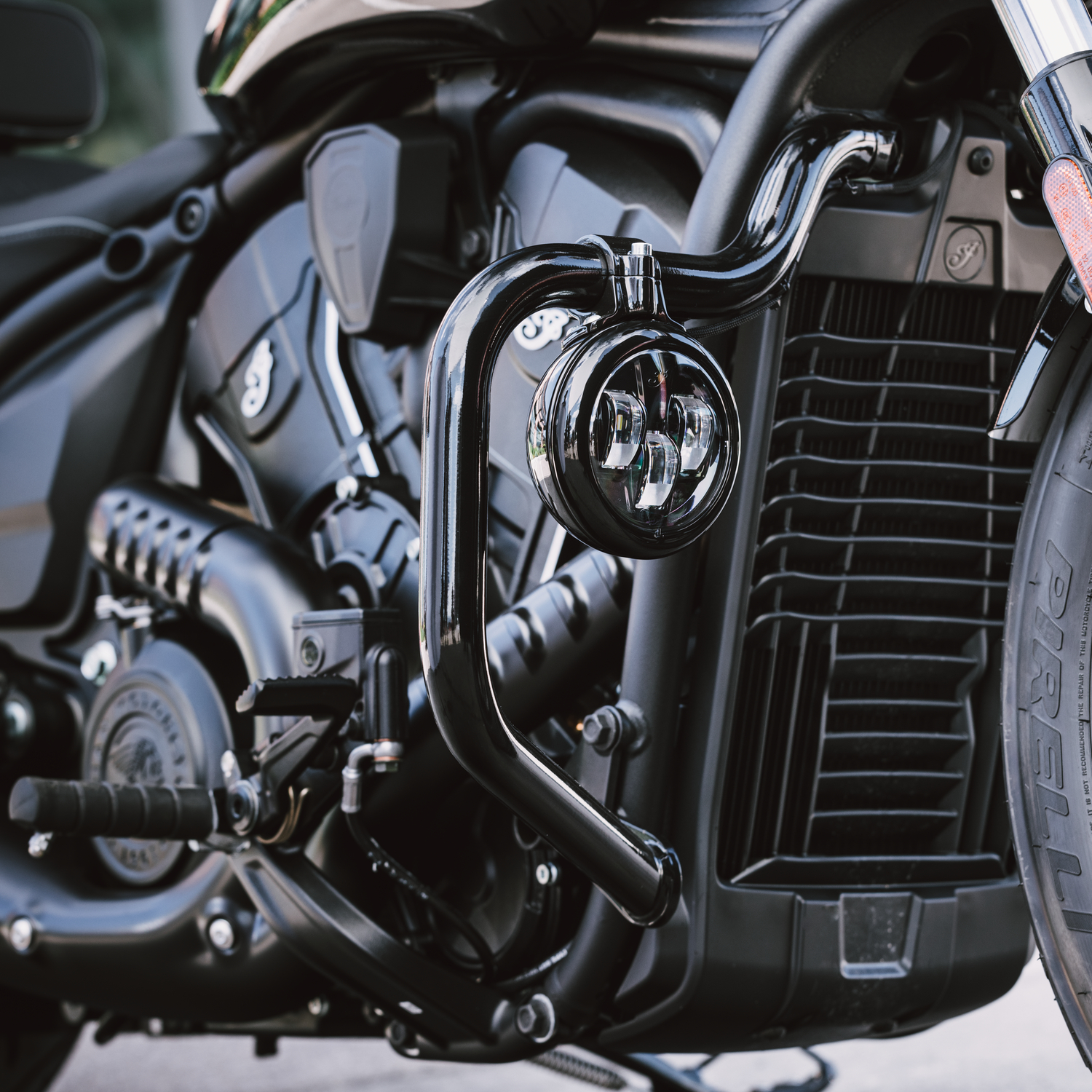 Pathfinder LED Driving Lights Mount | Indian Motorcycle