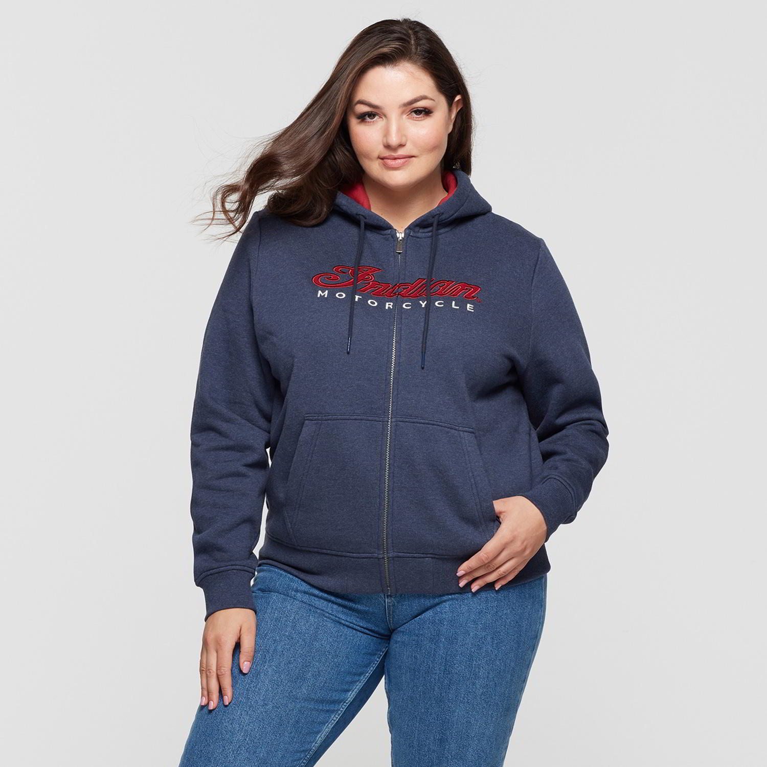 ◇PRENDA◇ BEADED APPLIQUE SWEATSHIRT NAVY Jerzees NuBlend 1/4-Zip Cadet Collar Sweatshirt | Product