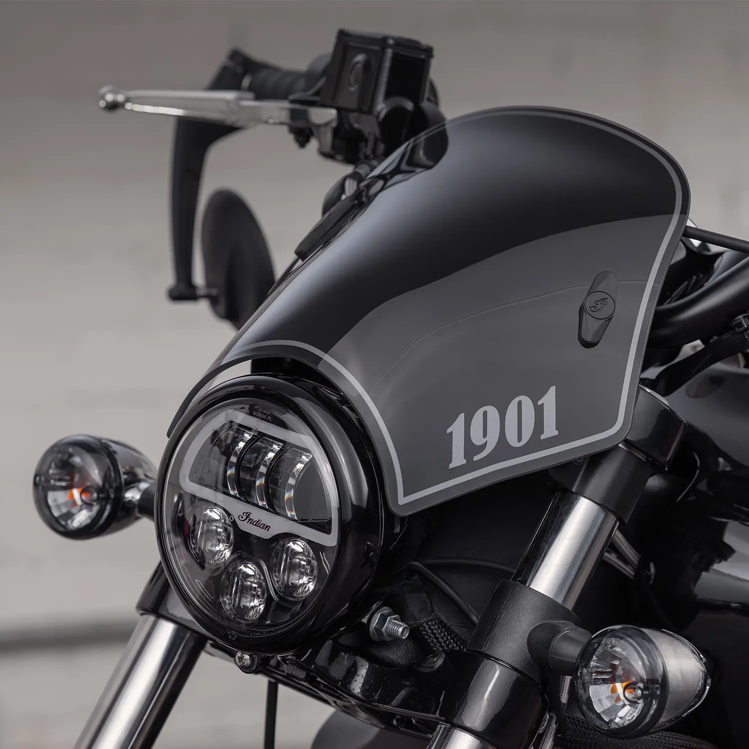 1901 Low Fly Windscreen, Tinted Indian Motorcycle1