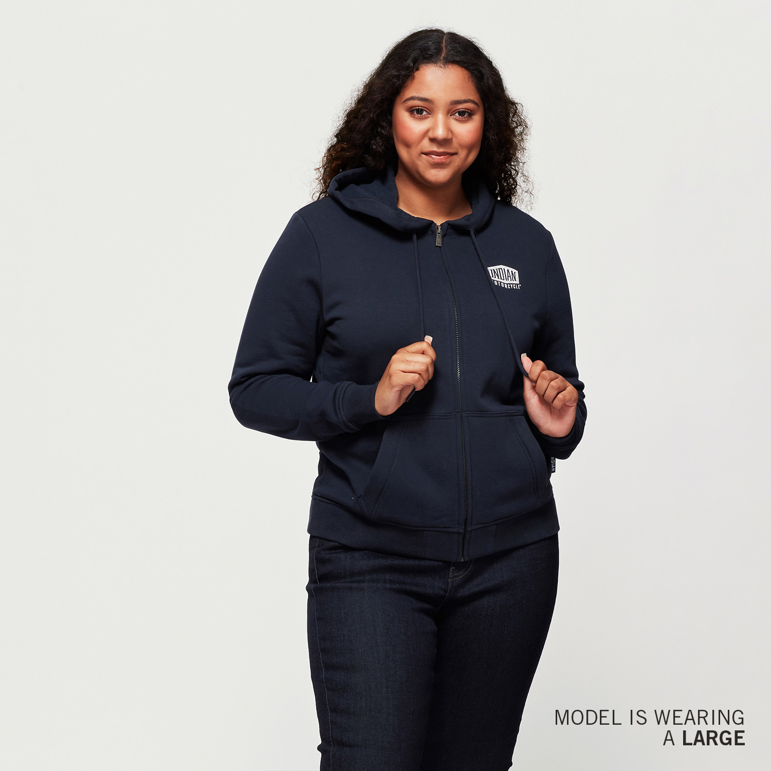 Women's 1901 Hoodie, Navy | Indian Motorcycle