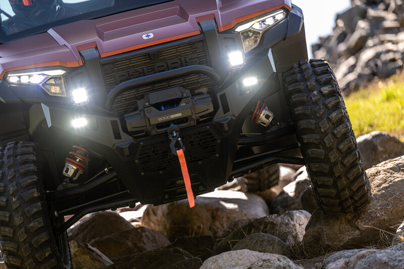 Front HD Bumper Cube Light Mounts | Polaris XPEDITION