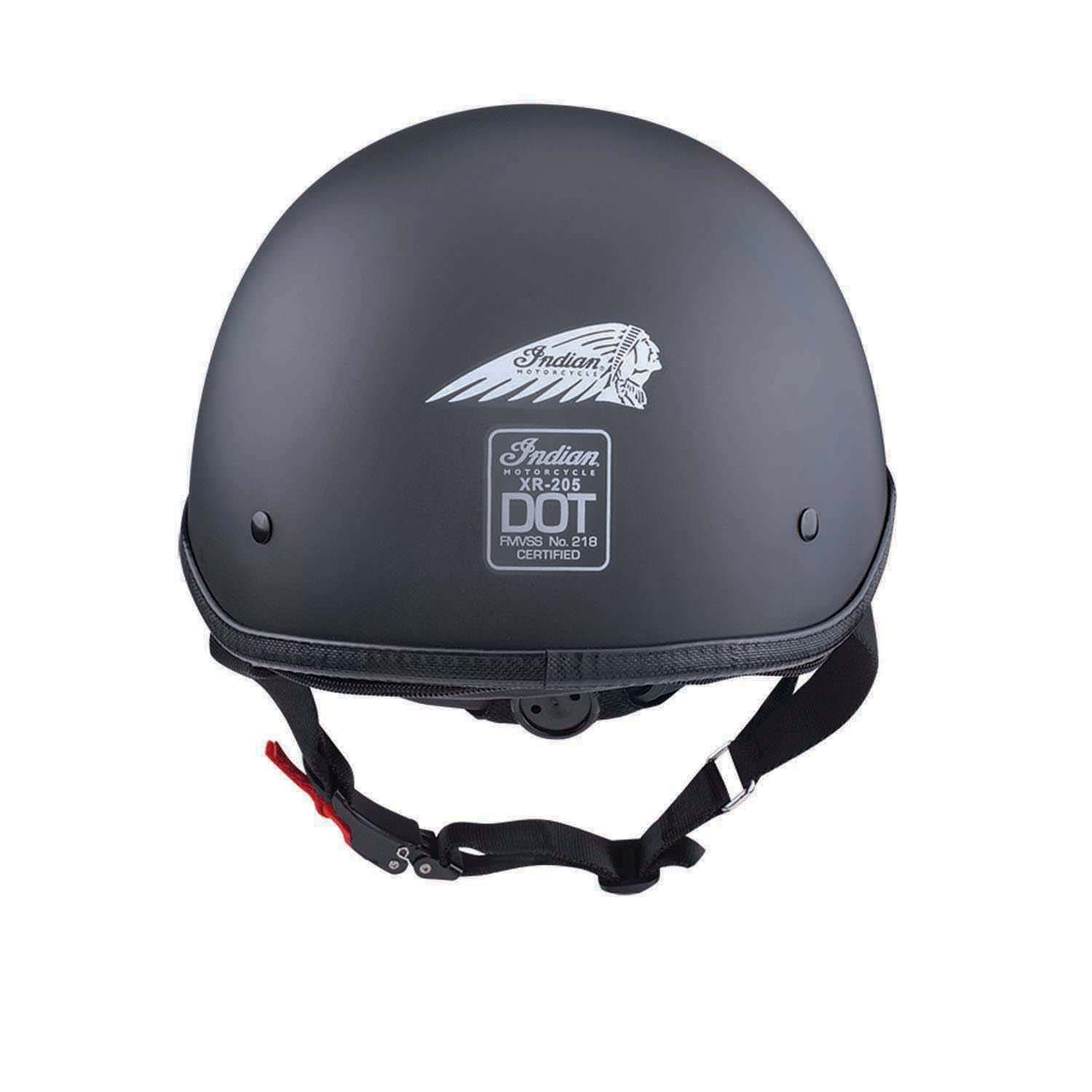 Indian Motorcycle Elite Half Helmet, Black | eBay