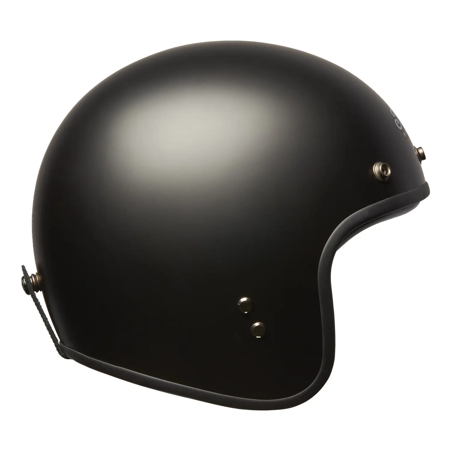 Open Face Retro Helmet, Matte Black (XS-L, 2XL-3XL) Open Face Retro Helmet, Matte Black (XS-L, 2XL-3XL)
