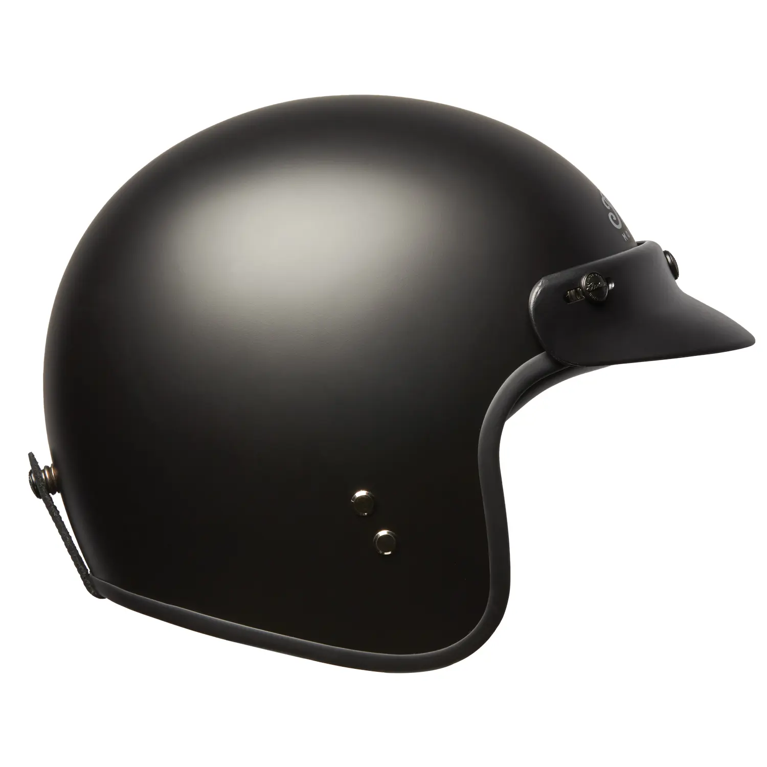 Open Face Retro Helmet, Matte Black (XS-L, 2XL-3XL) | Indian Motorcycle Open Face Retro Helmet, Matte Black (XS-L, 2XL-3XL) | Indian Motorcycle