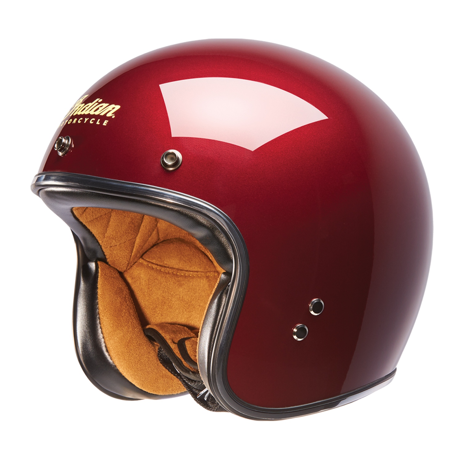 Indian Motorcycle Open Face Retro Helmet | eBay