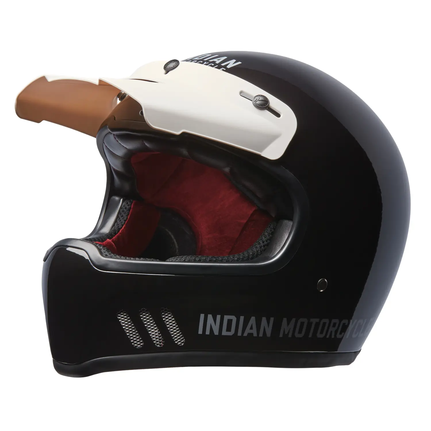 Casco de Aventura, Negro Brillante Indian Motorcycle ES