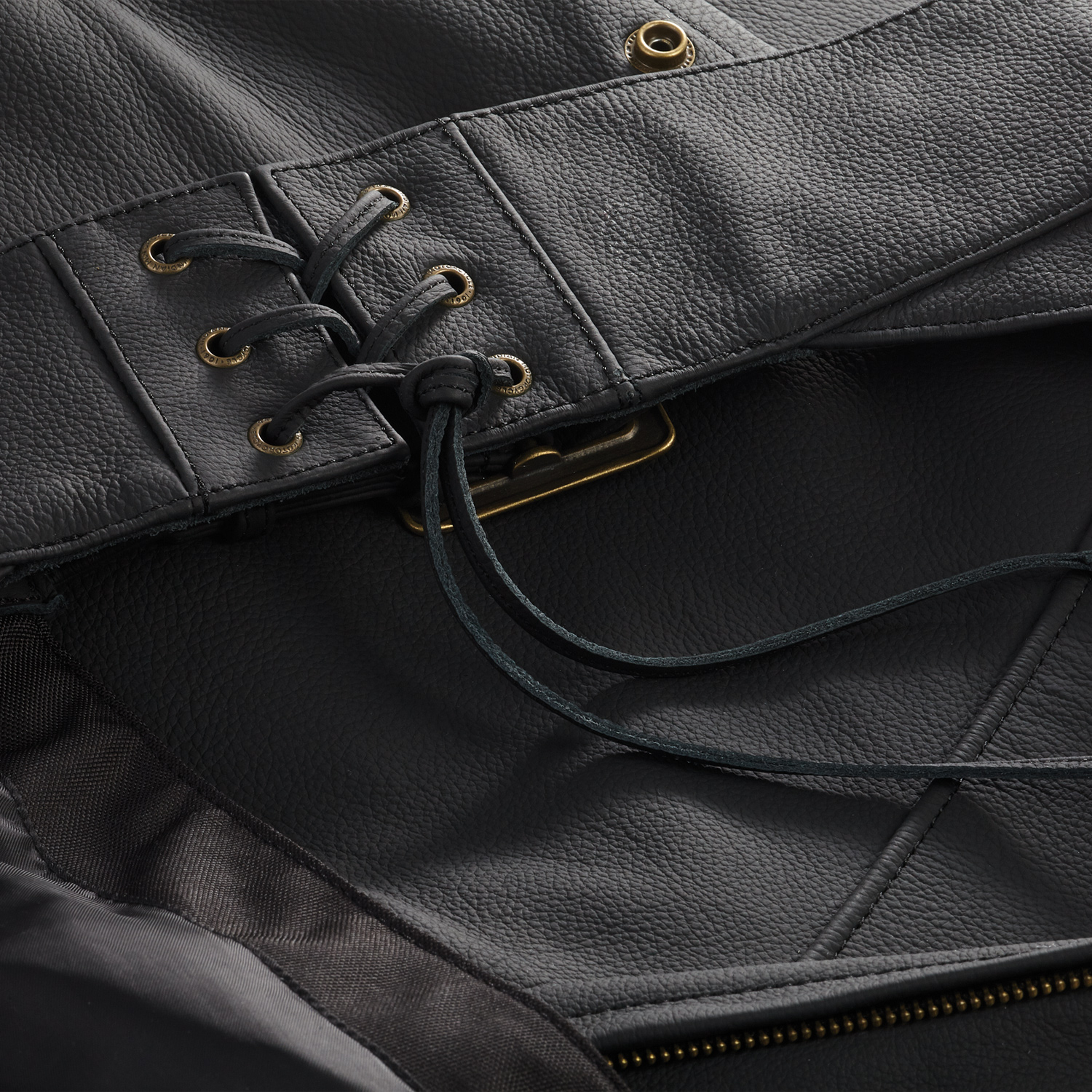 Women's Traditional Leather Chaps, Black | Indian Motorcycle