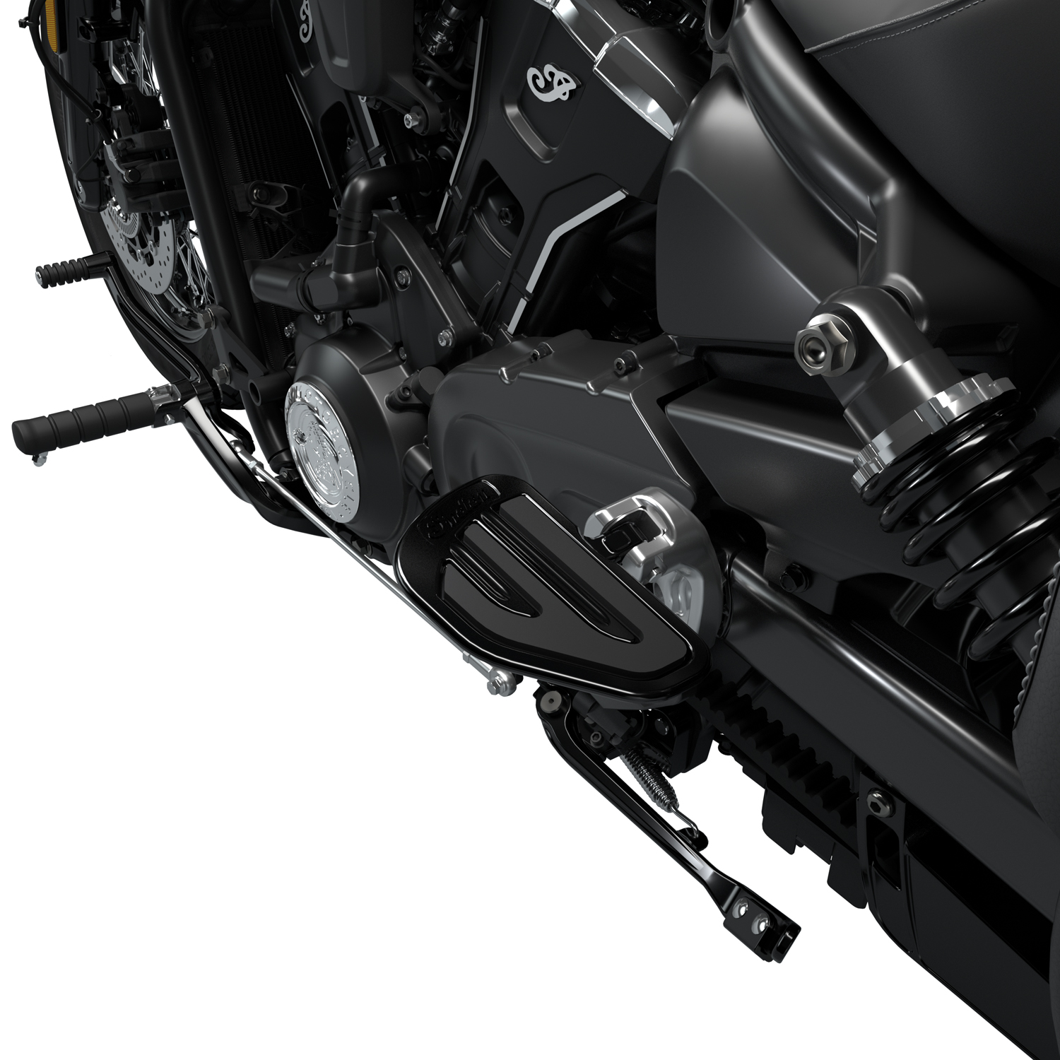 Passenger Floorboards with Inlays, Pair | Indian Motorcycle