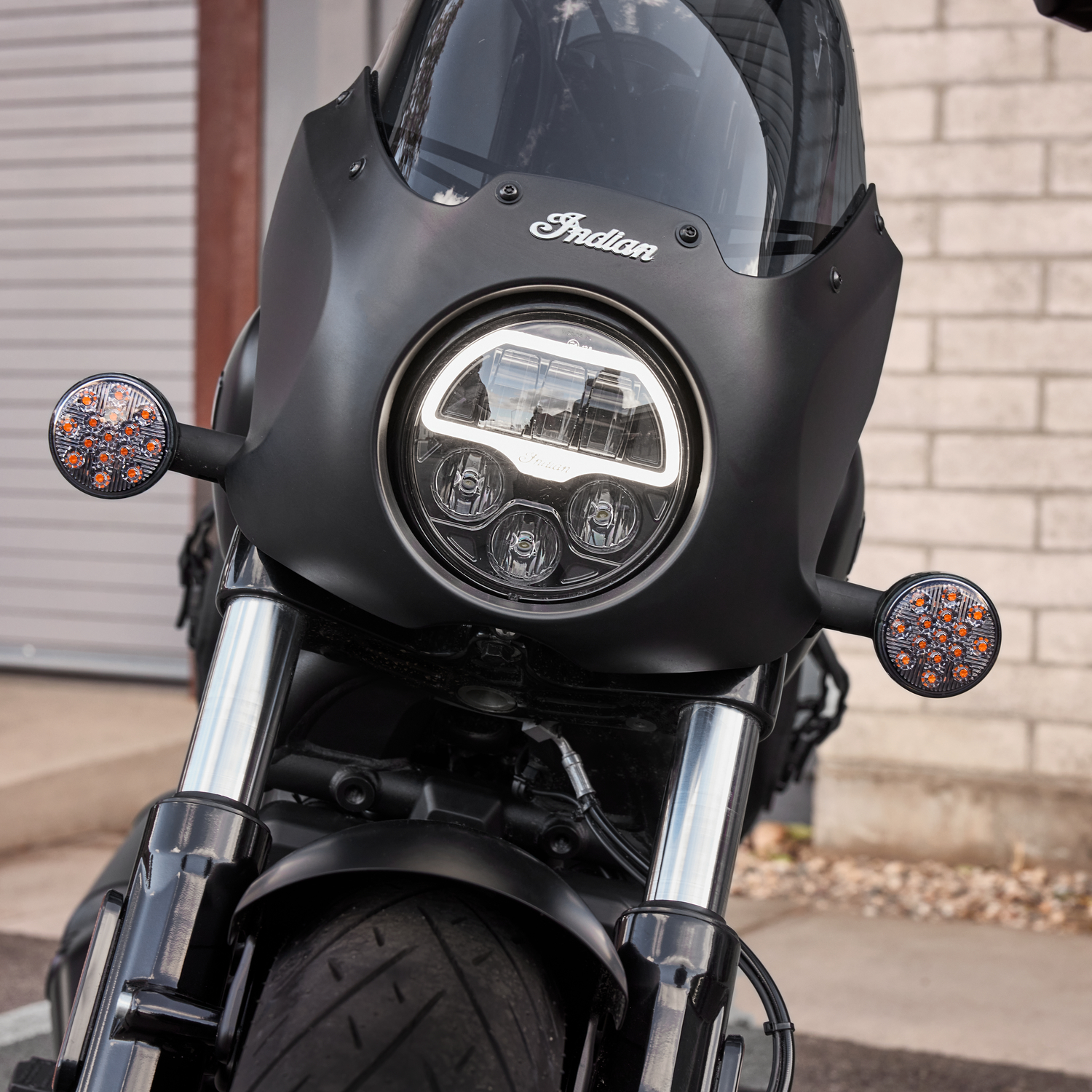 Scout Pathfinder LED Headlight | Indian Motorcycle