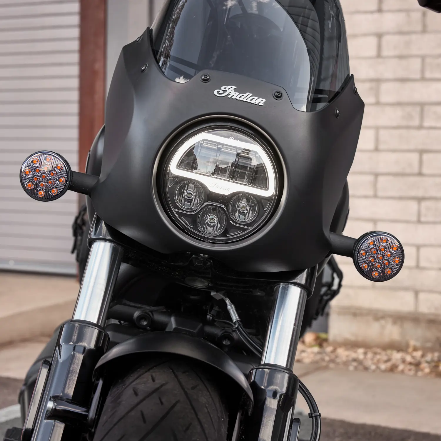 Scout Pathfinder LED Headlight | Indian Motorcycle