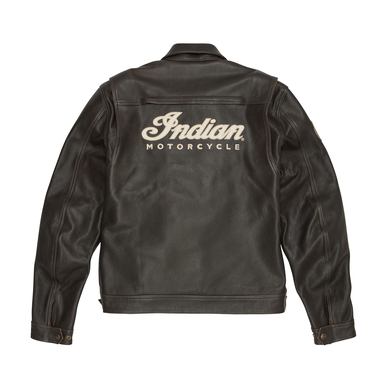 Indian Motorcycle レザージャケット New Men's Indian Motorcycle Black-Red Style genuine Cowhide
