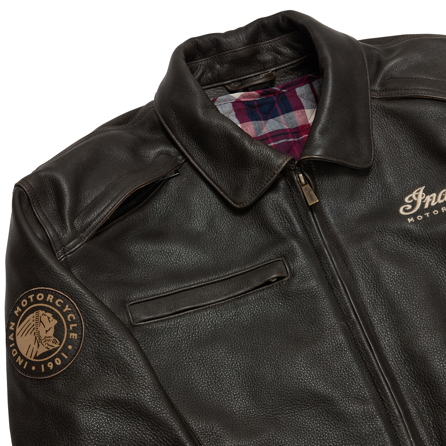 Indian Motorcycle バイカー ジャケット Lサイズ Men's Indian Motorcycle Jacket Vintage Indian Leather Jacket