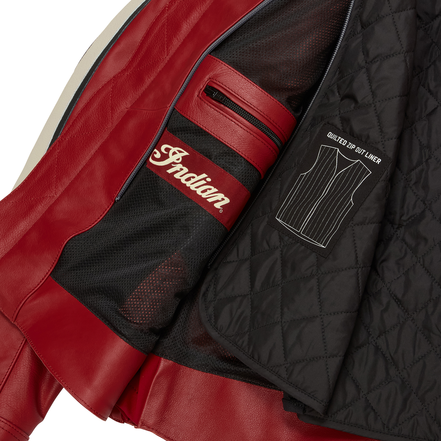 Men's Denver Jacket, Red | Indian Motorcycle