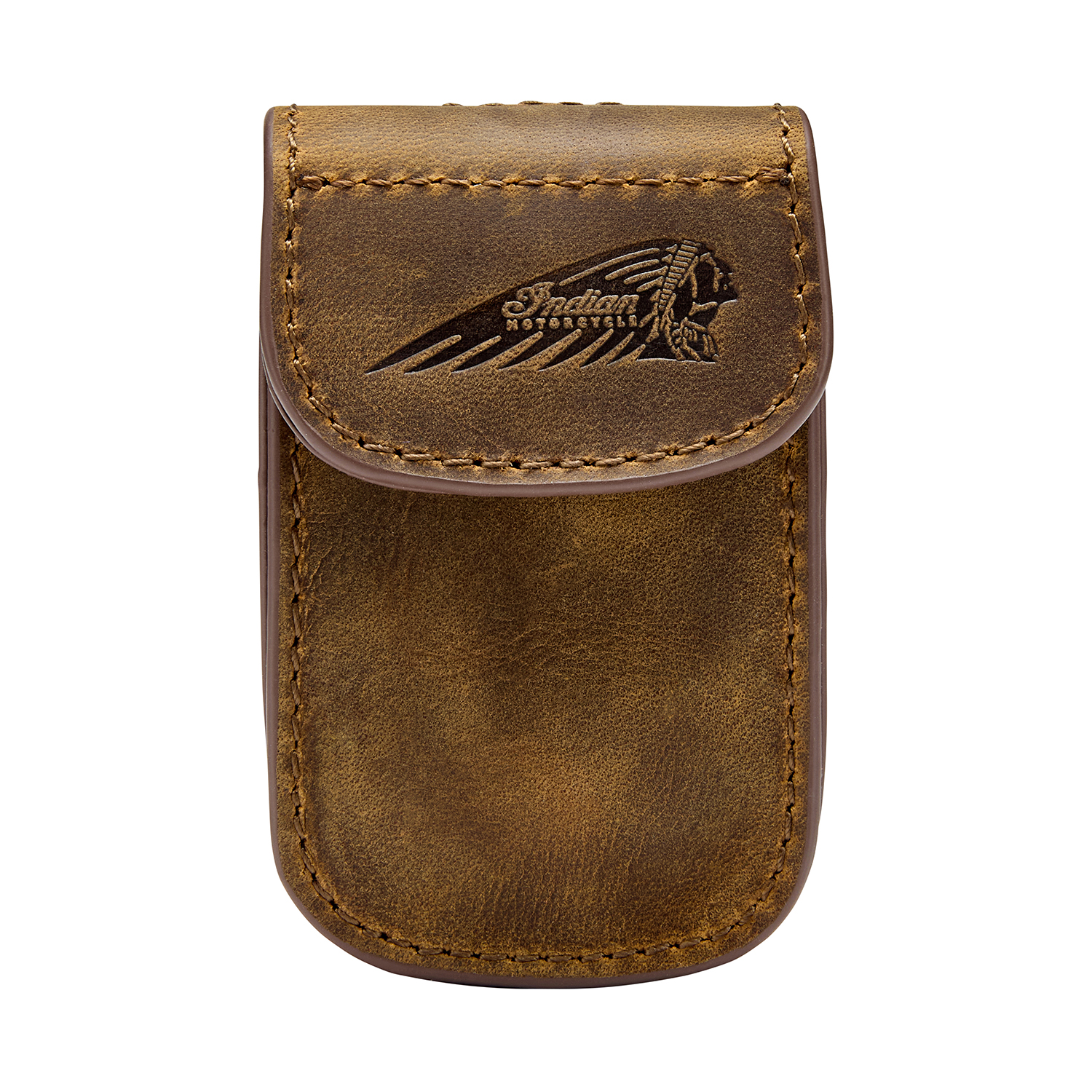Large Leather Key Fob Carrier | Indian Motorcycle EN-CA