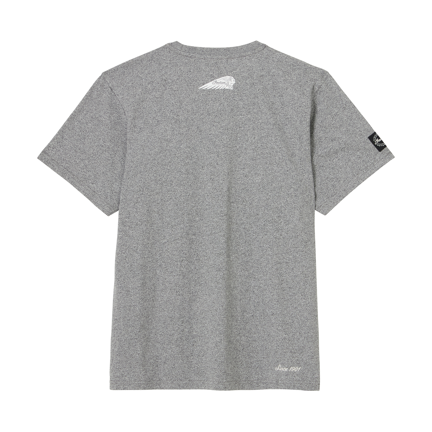 Indian Motorcycle Tシャツ グレー Men's Tri Color Logo T-Shirt, Gray | Indian Motorcycle