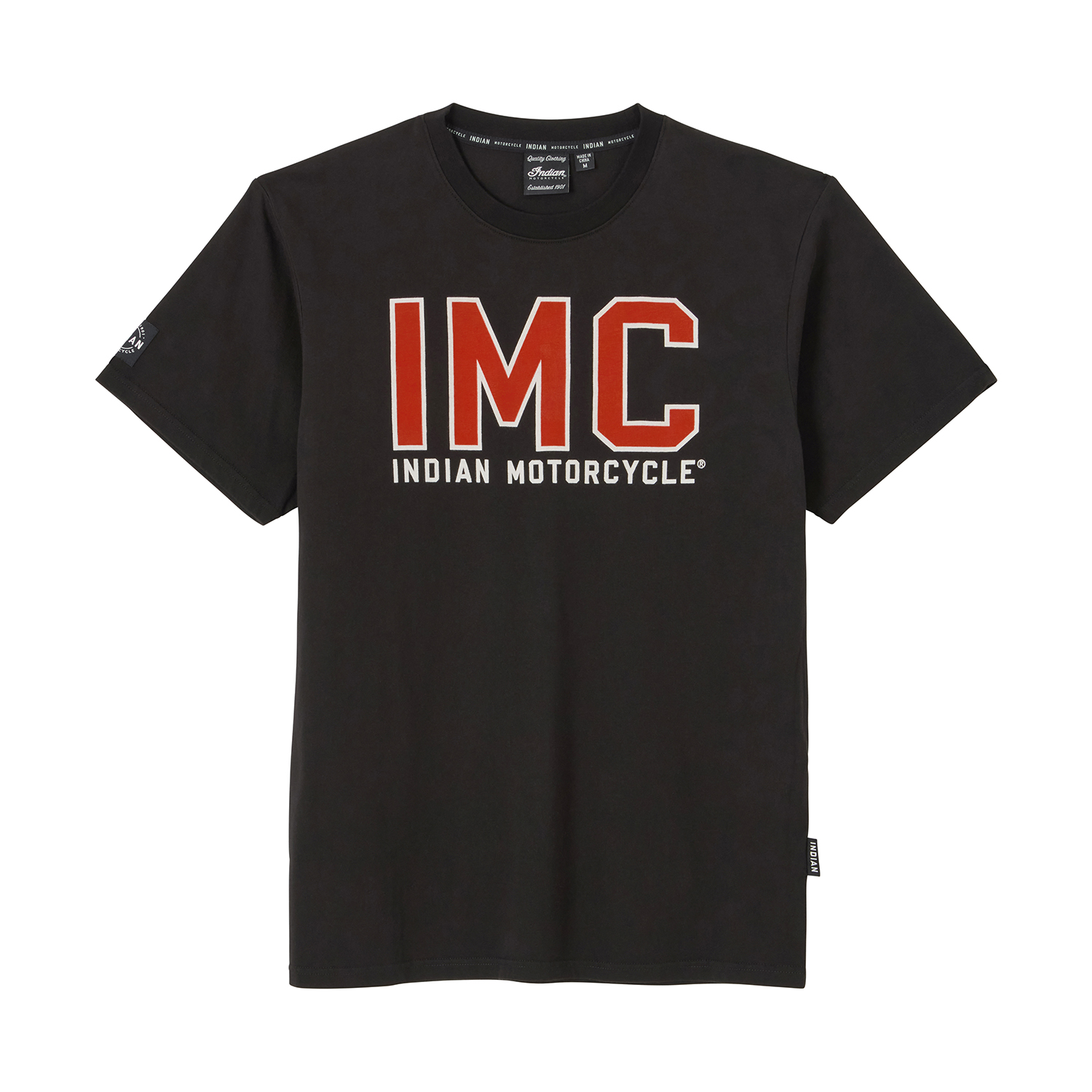Men's IMC Printed Logo T-Shirt, Black | Indian Motorcycle