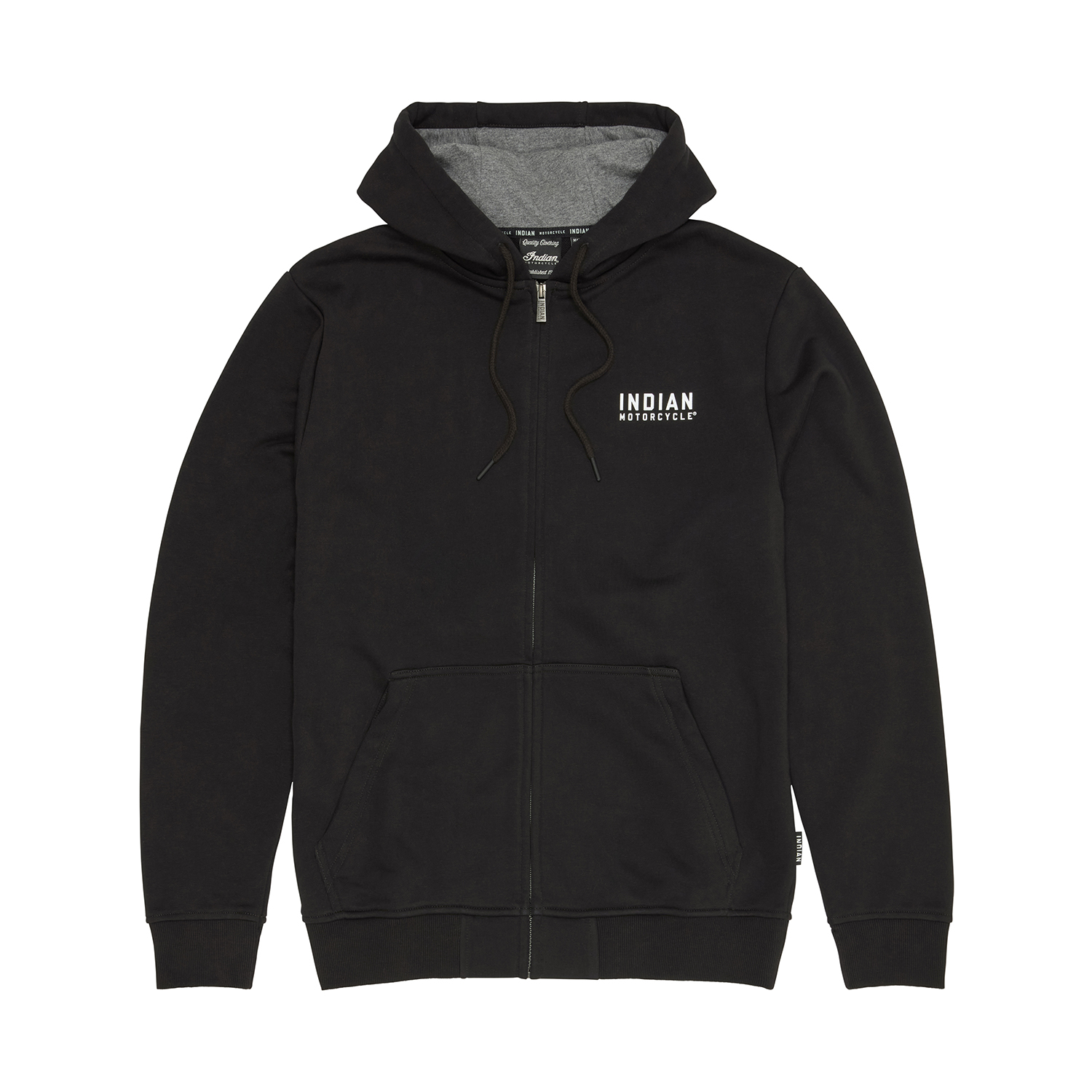 ODFSND Vintage Indian Motorcycle Pullover Hoodie – 80% Cotton 20% Polyester, Unisex, Classic Fit, For Bikers & Fans