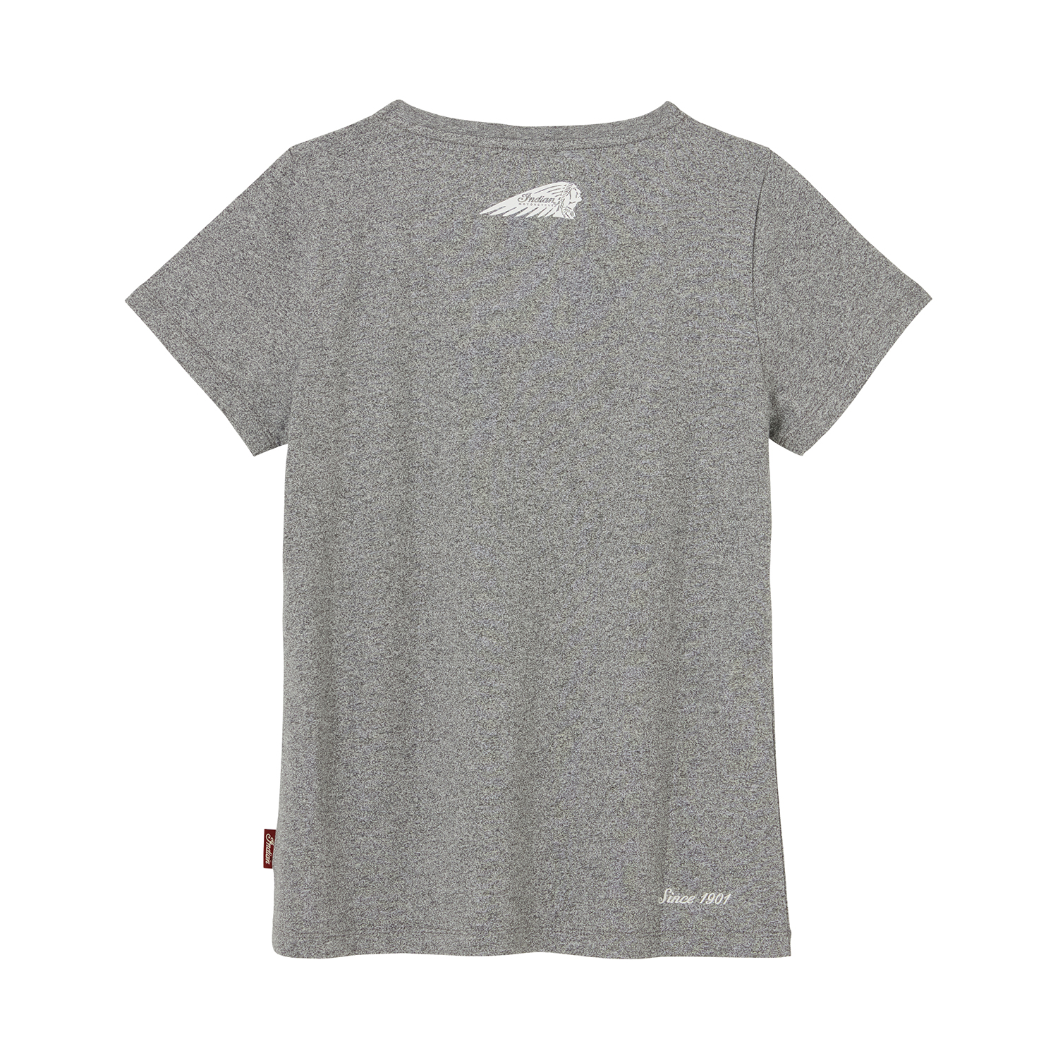 Women's Tri Color Logo T-Shirt, Gray | Indian Motorcycle