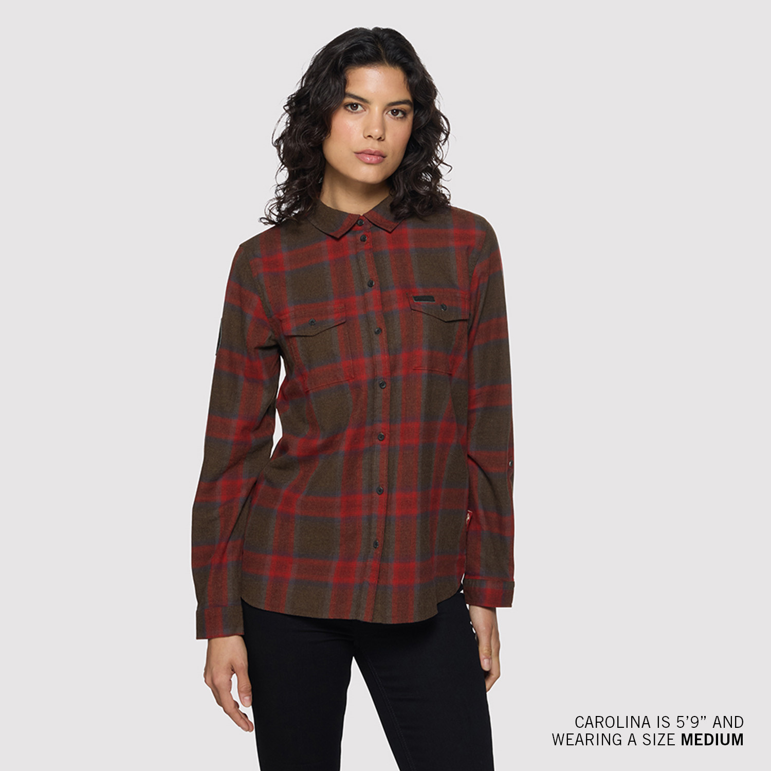 Women's Nashville Plaid Shirt, Red | Indian Motorcycle