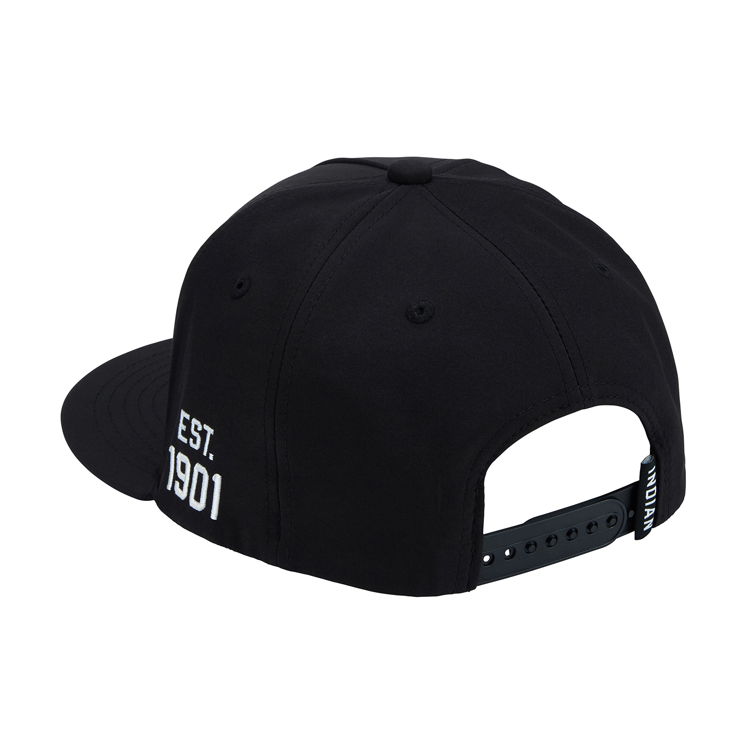 Headdress Flat Brim Cap, Black | Indian Motorcycle EN-CA
