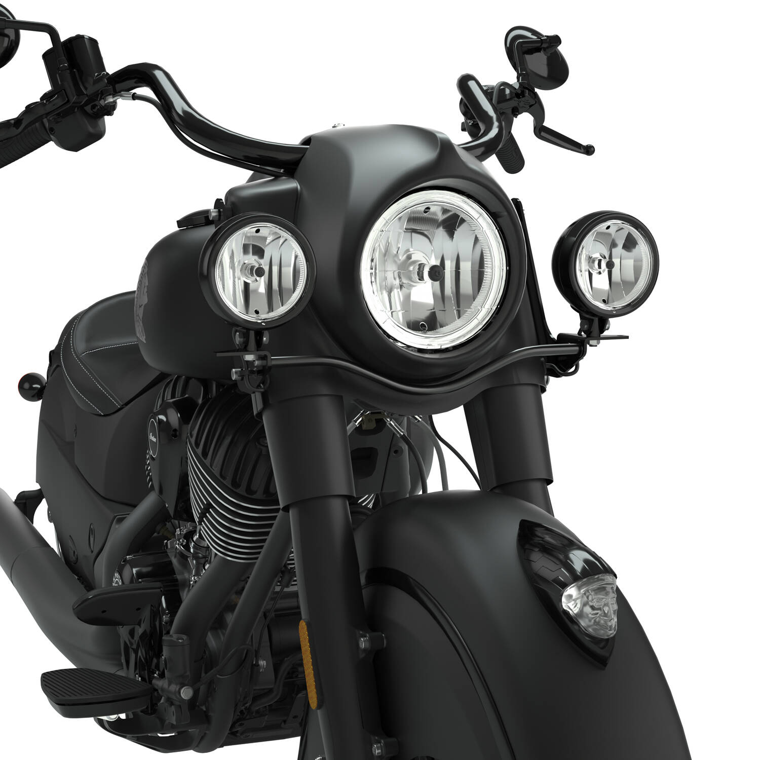 Driving Lights, Gloss Black | Indian Motorcycle