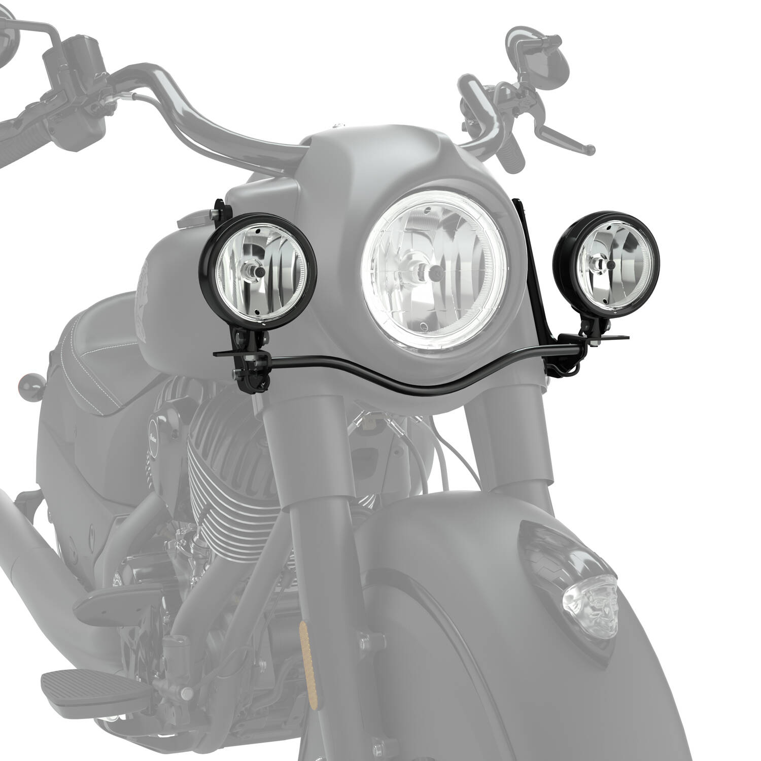 Driving Lights, Gloss Black | Indian Motorcycle