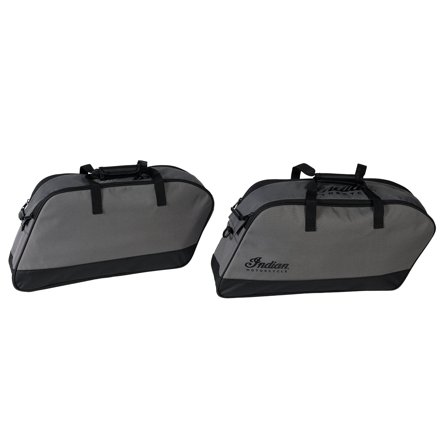 Spirit Lake Saddlebag Liner Travel Bags in Black & Gray, Pair