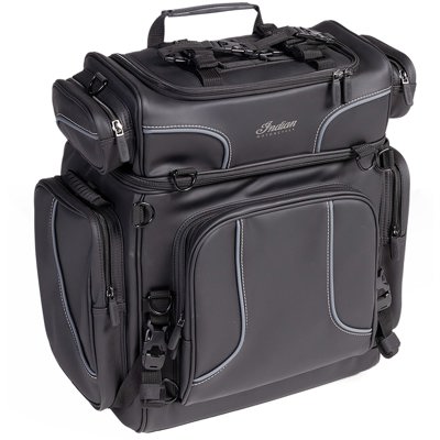 Bolsa de viaje con ruedas Spirit Lake, negra y gris