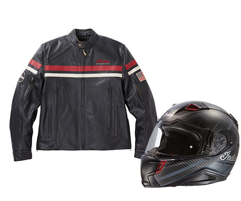 Men's Freeway Jacket 2 and Full Face Matte Sport Helmet