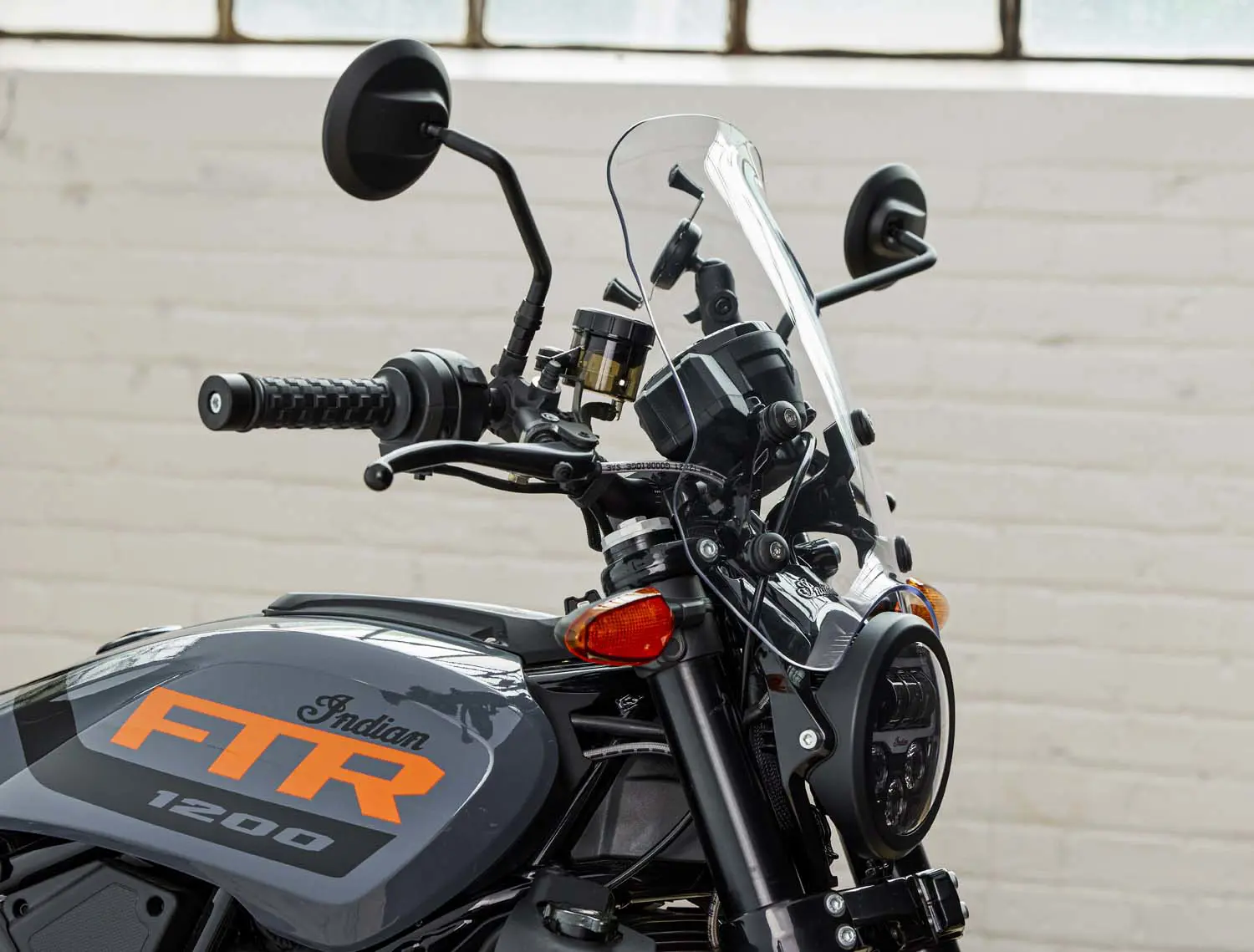 Motorcycle Wind Deflector, Transparent Scooter Windshield, Adjustable Motorcycle Wind Deflector, Motorbike Front Fairing, Thicken Wind Guard For