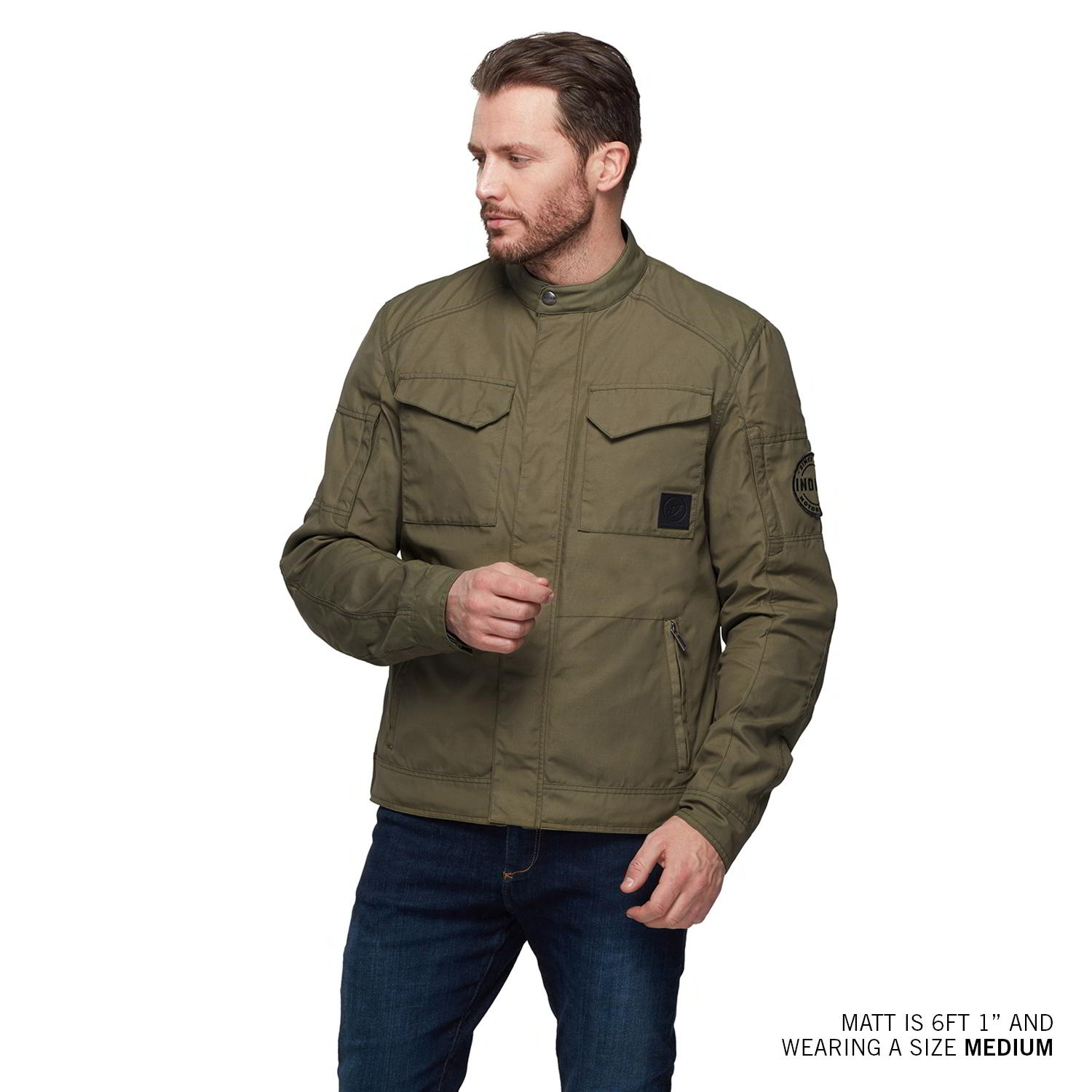 Pretty green wax jacket sale