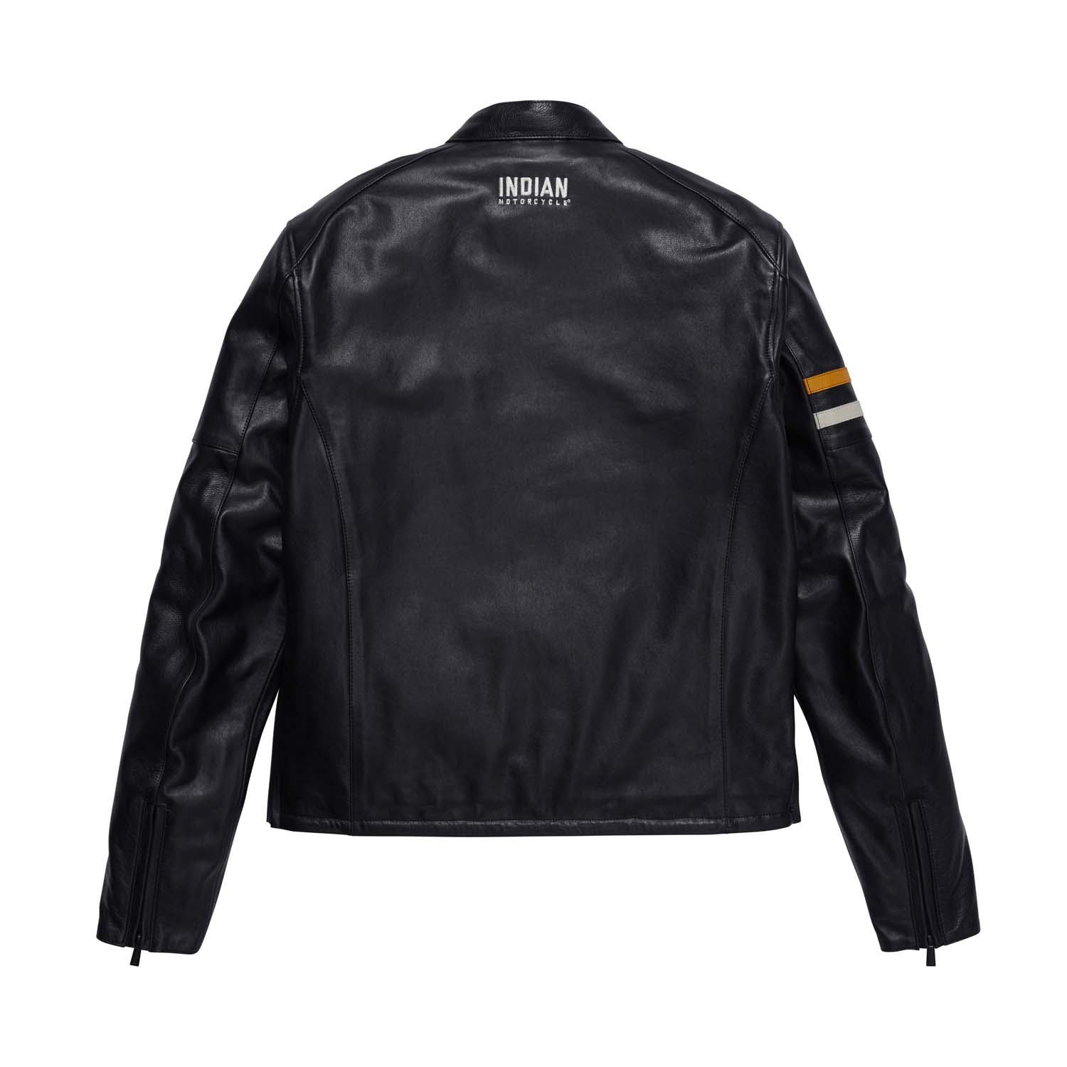 Men's Cafe Leather Jacket, Black | Indian Motorcycle