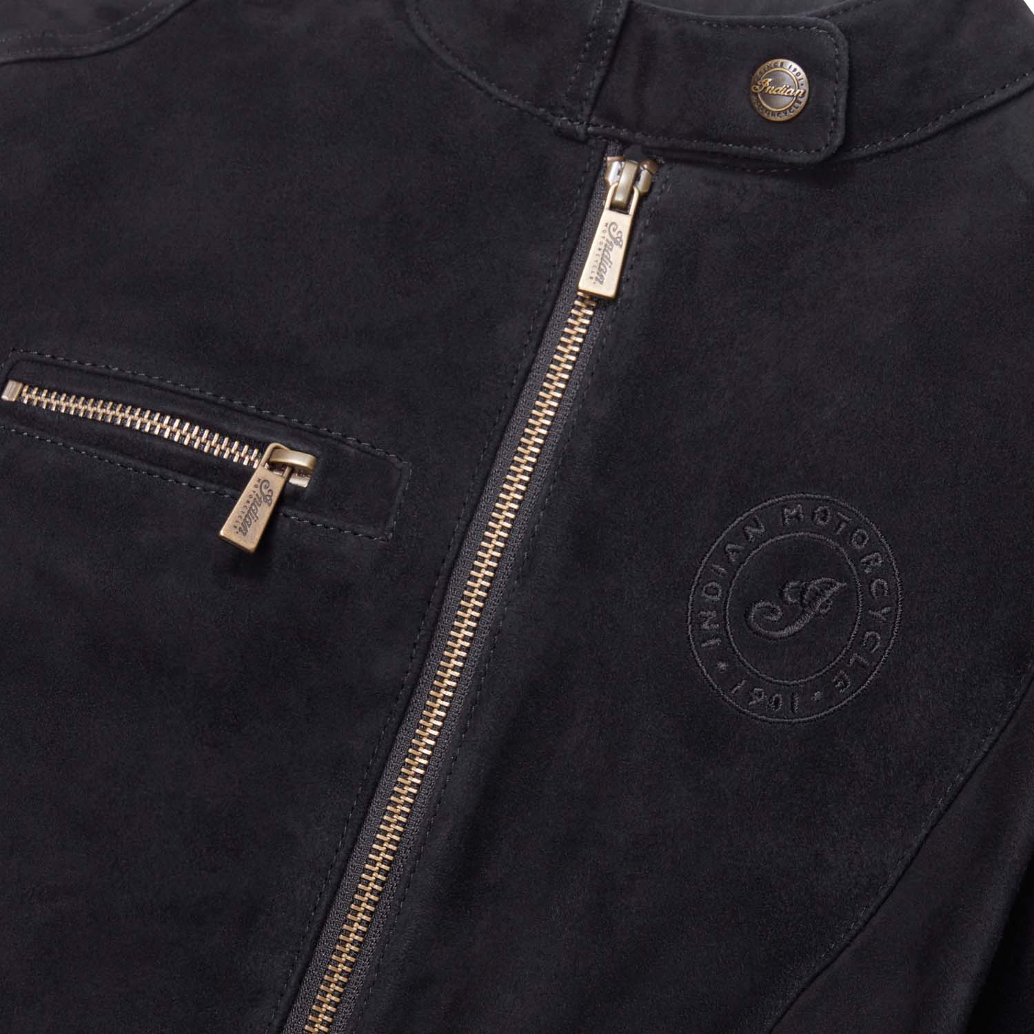 Pre-owned Polaris Women's Cleveland Suede Jacket, Black