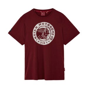 1901 Vintage Style Indian Motorcycle Heather Performance Tee