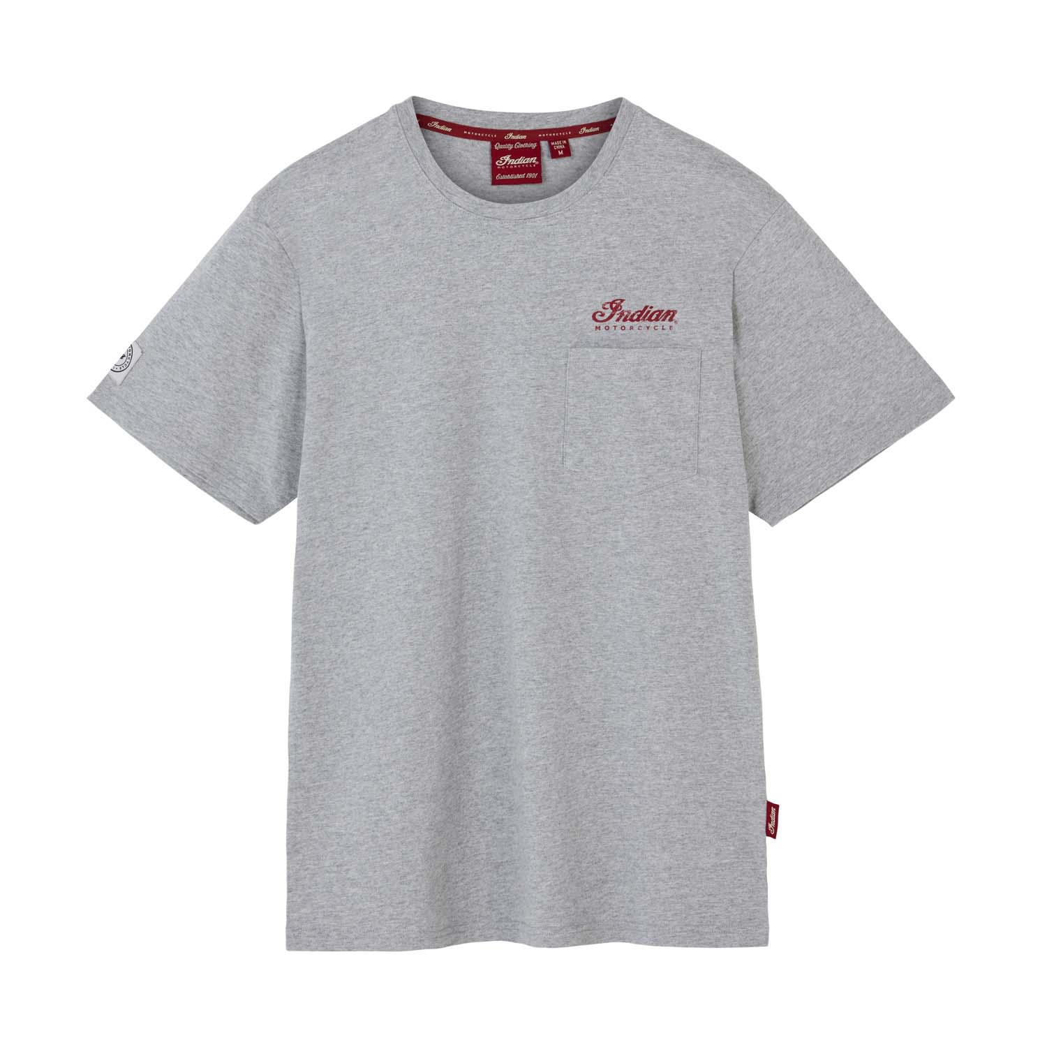 Men's Denim Shirt, Gray | Indian Motorcycle