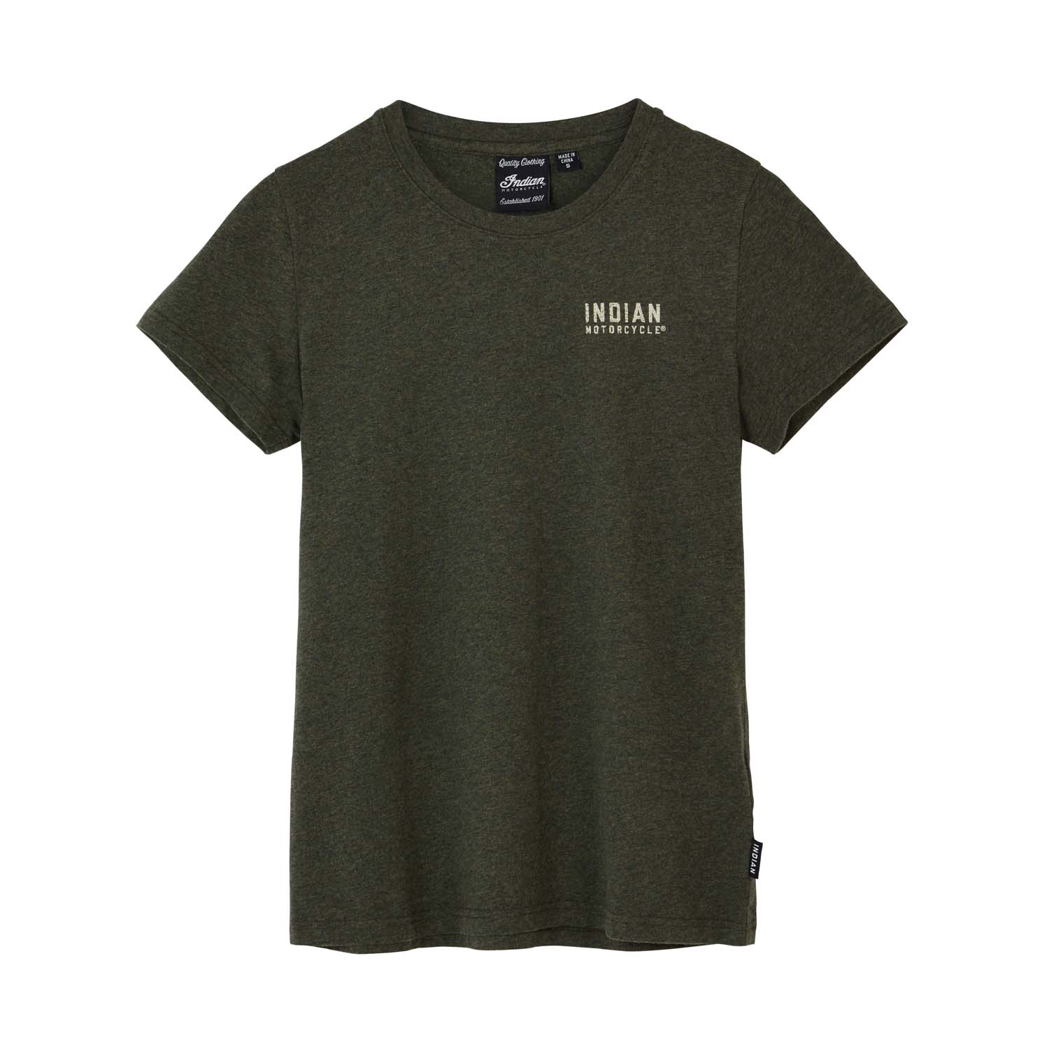 Women's Ombre Blue Logo T-Shirt, Black | Indian Motorcycle