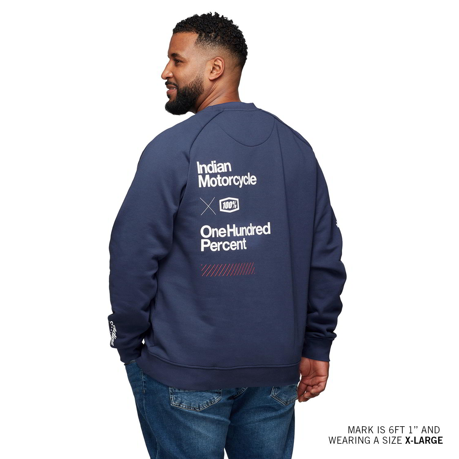 ★★Adairs★★ Sweatshirt Navy IR7596 OVERSIZEDCREWNECKNAVY_large.