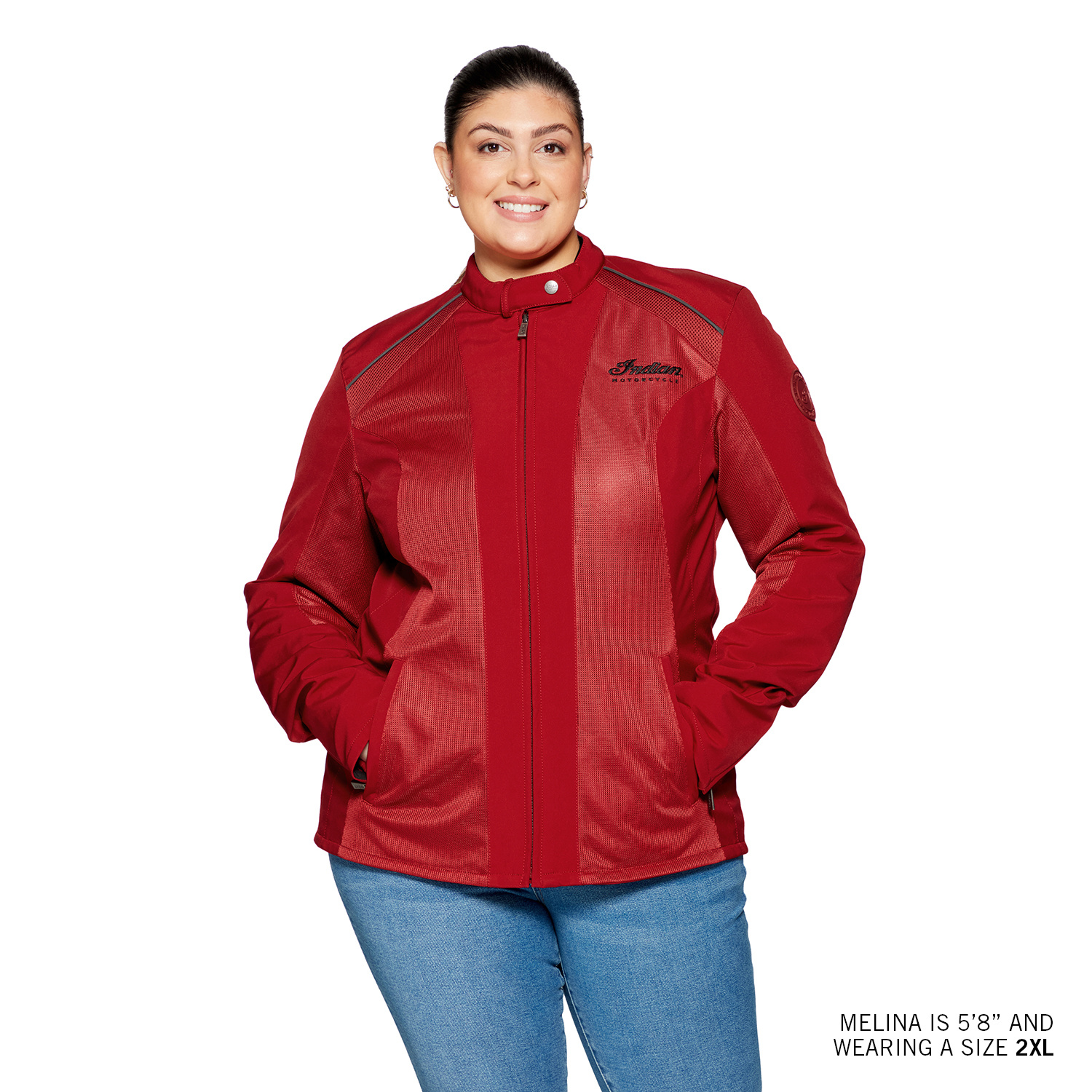 Women's Austin Mesh Jacket, Red | Indian Motorcycle