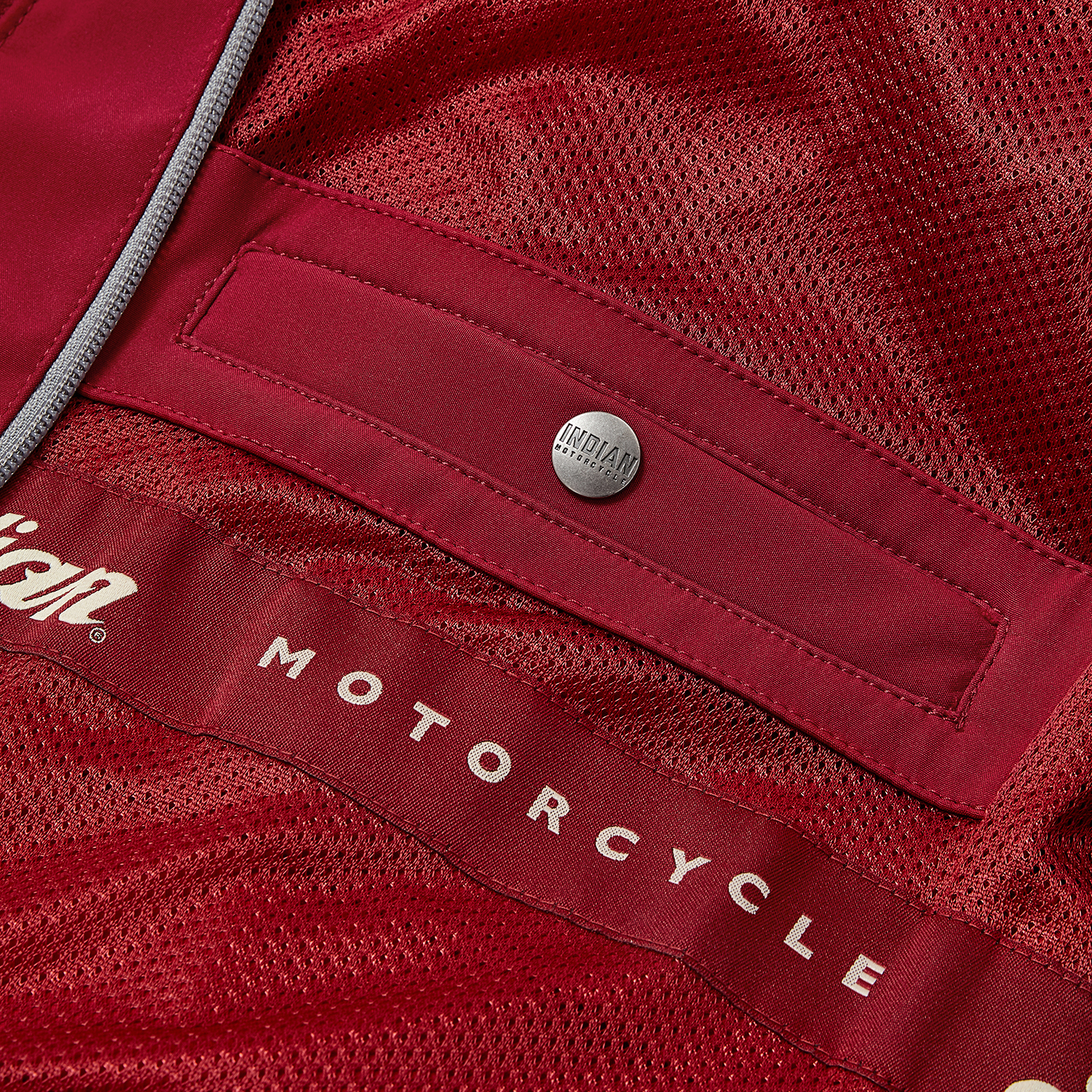 Women's Austin Mesh Jacket, Red | Indian Motorcycle Women's Austin Mesh Jacket, Red | Indian Motorcycle
