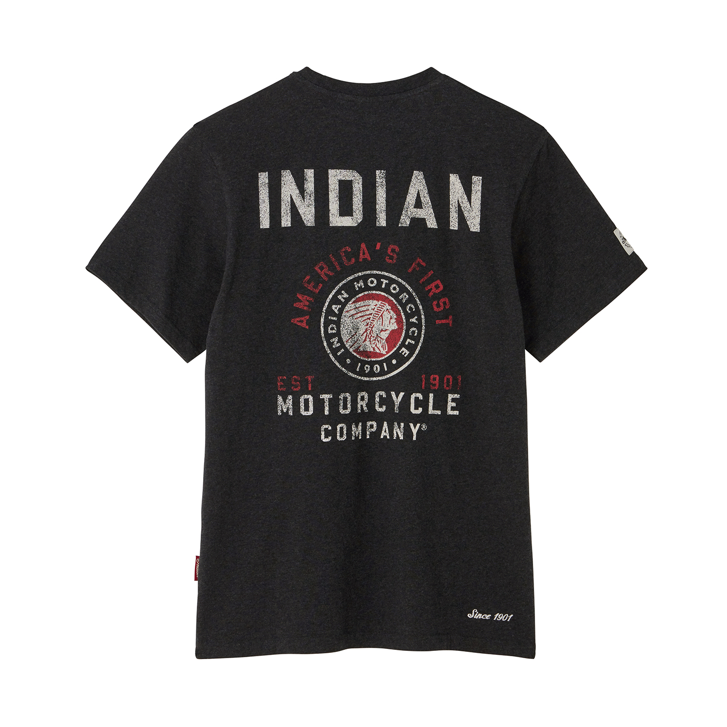 Men's Logo Headdress Pocket T-Shirt, Black | Indian Motorcycle
