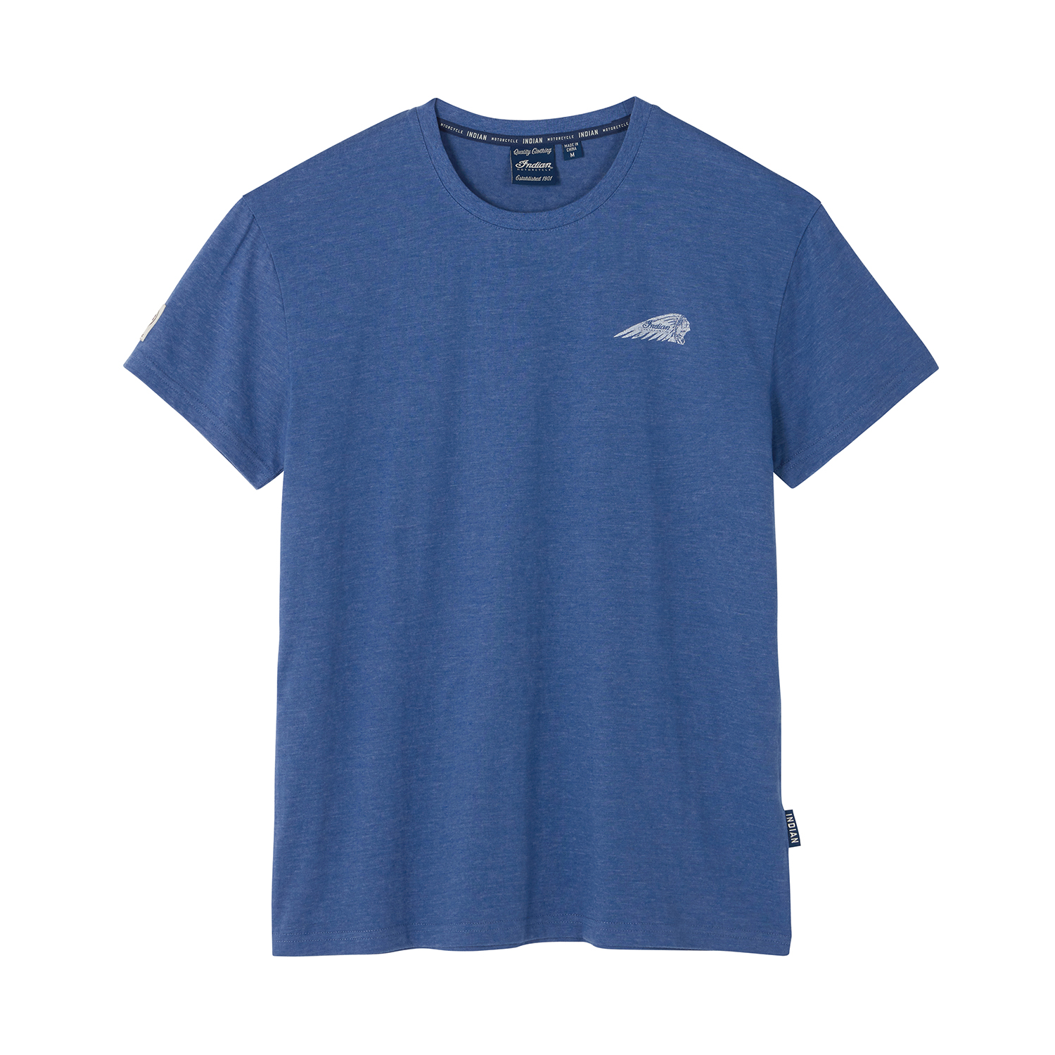 Indian Motorcycle Kontrast T-Shirt Für Herren – Made In Germany