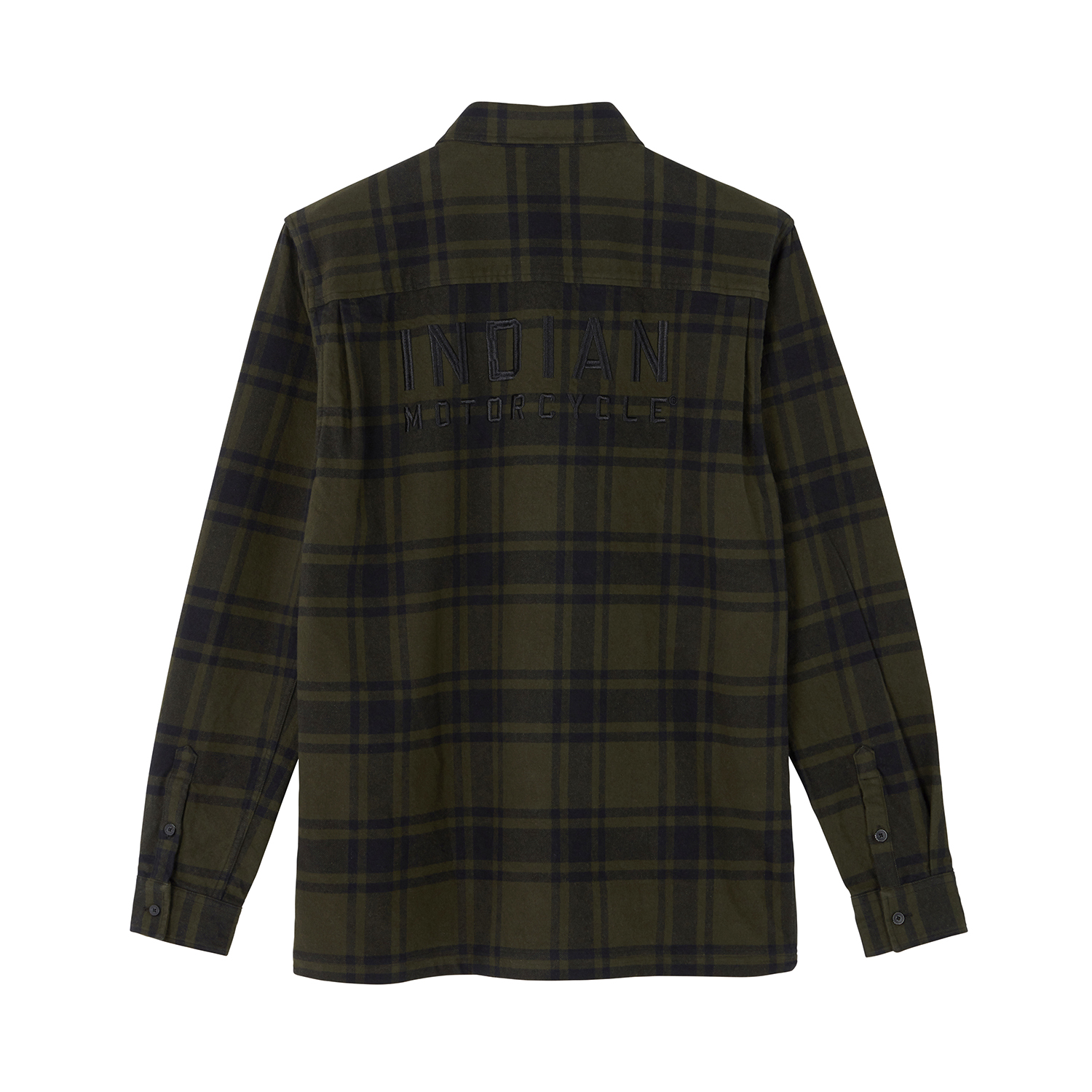 Men's San Jose Plaid Shirt, Green | Indian Motorcycle