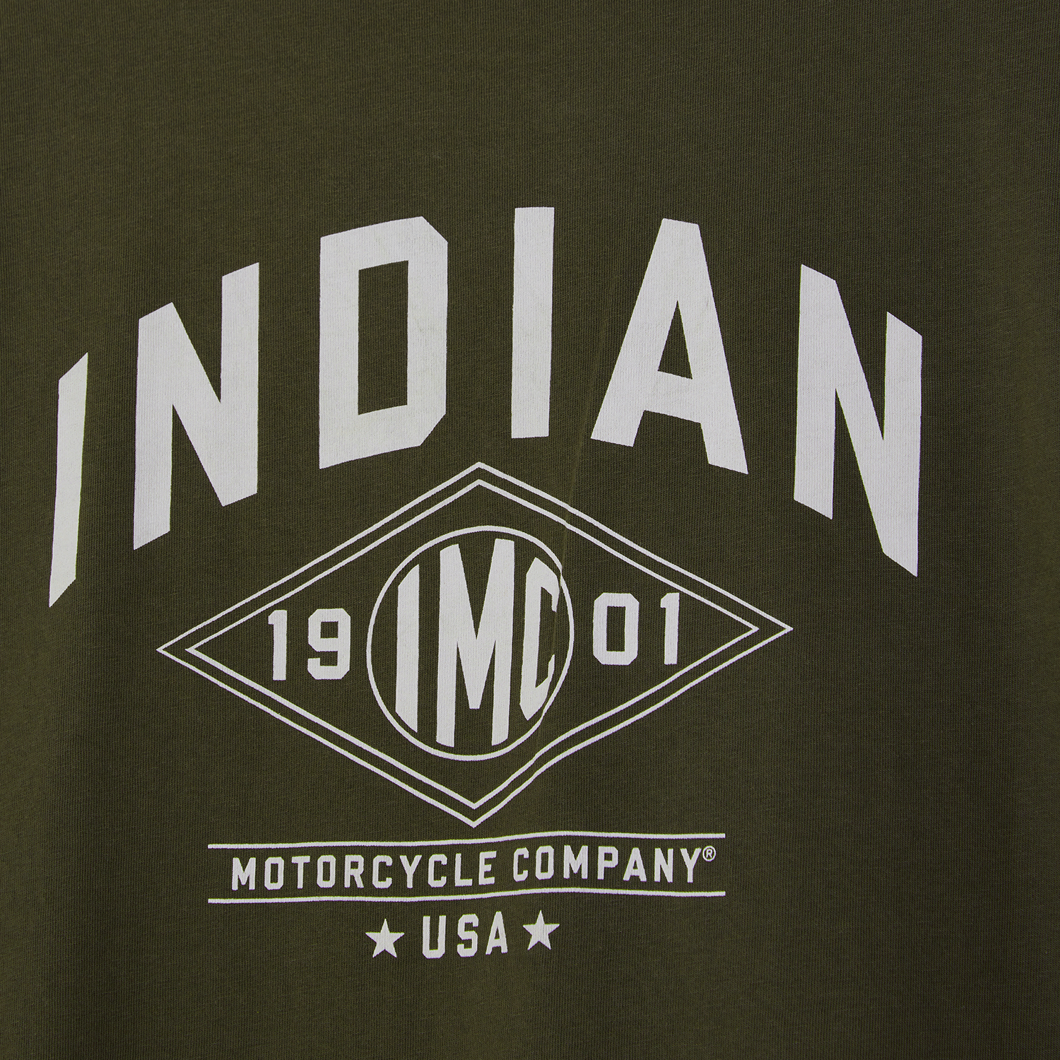 Women's 1901 IMC Banded T-Shirt, Green | Indian Motorcycle