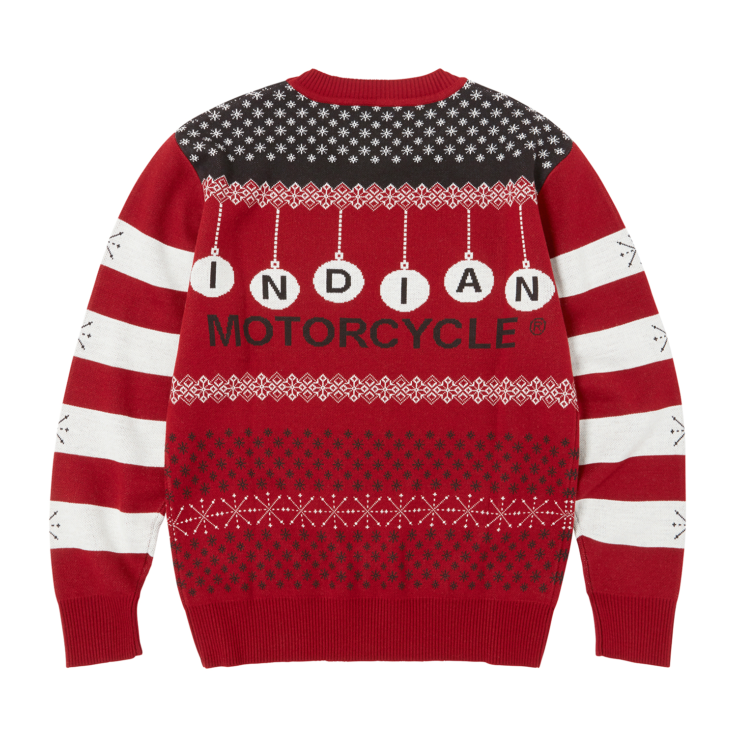 Indian Motorcycles Unisex Headdress Holiday Sweater Red 2864972 | eBay