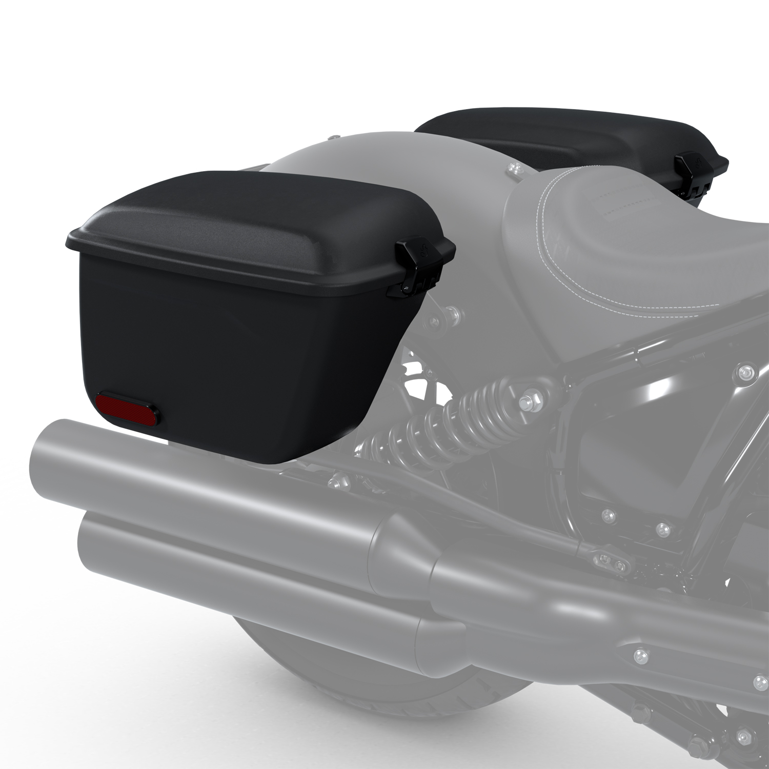 Locking Textured Saddlebags | Indian Motorcycle